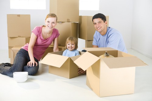 Urgent removals team preparing a same day move in Chelsea