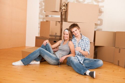 House removalists in Chelsea loading furniture for a local home move