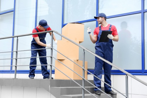 Professional packing and furniture handling during a Chelsea house move