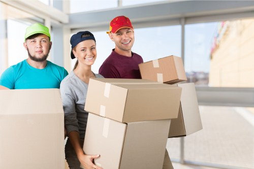 Professional movers handling a short notice removal in Chelsea
