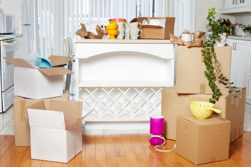 Prepared furniture move with protective wrapping in Chelsea