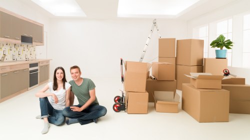 Residential removals for a Chelsea flat with stairs and narrow access