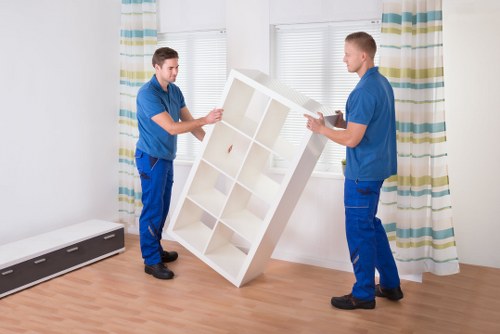 Flat removal service handling access challenges in Chelsea